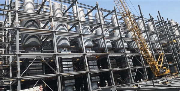 河南金大地大型內(nèi)冷式碳化塔技術(shù)開發(fā)及工程設(shè)計項目喜報